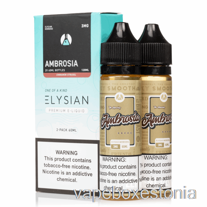 Vape Box Estonia Ambrosia - Elysian Labs E-vedelik - 120ml 6mg